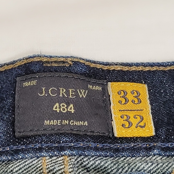 J. Crew 484 Straight Leg Denim Jeans - Picture 3 of 8